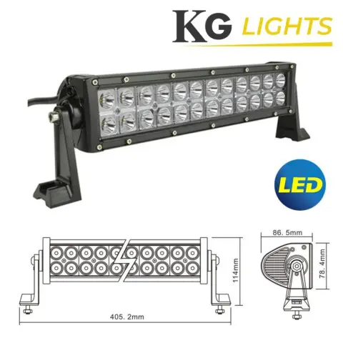LED-Arbeitslichtleiste für Traktorkabine 24 Leds