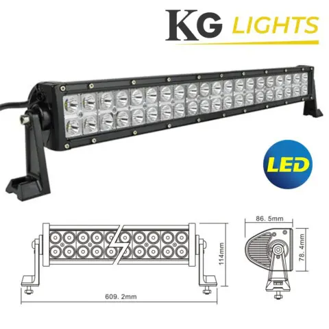 LED-Arbeitslichtleiste für Traktorkabine 40 Leds