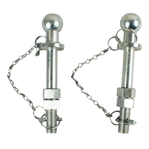 Attelage de remorque Ø 50 avec chaîne