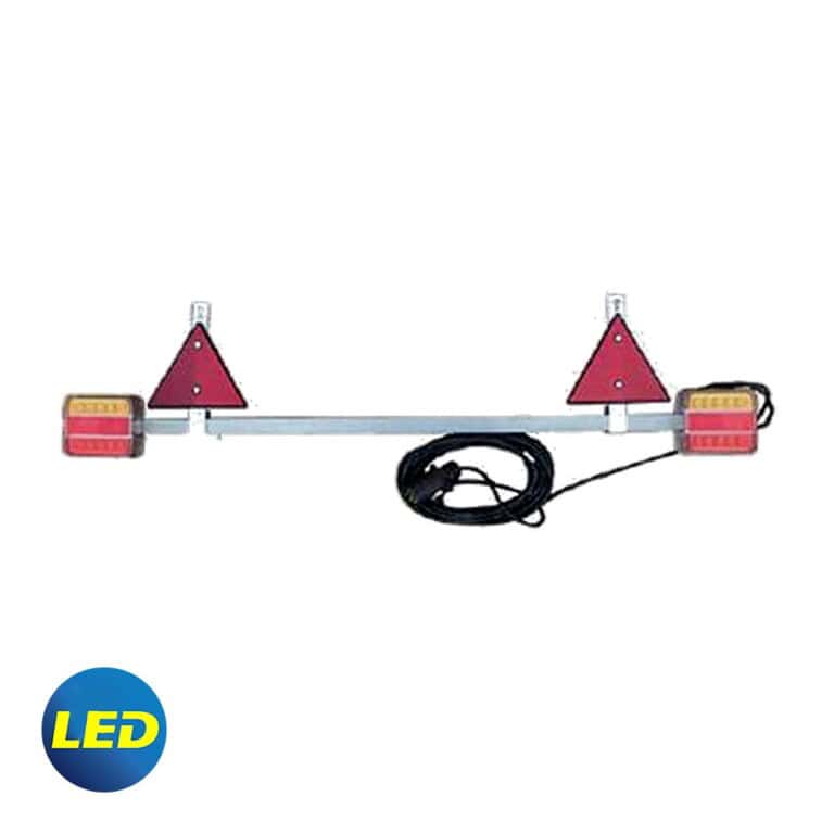 Adjustable light bar with led lights