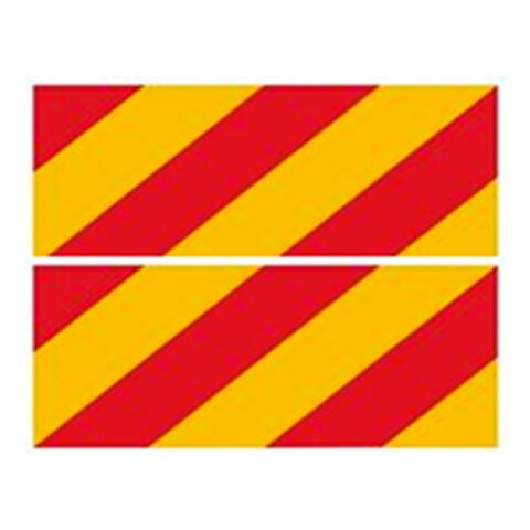 Paire de panneaux de support en aluminium