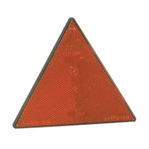 Réflecteur triangulaire rouge