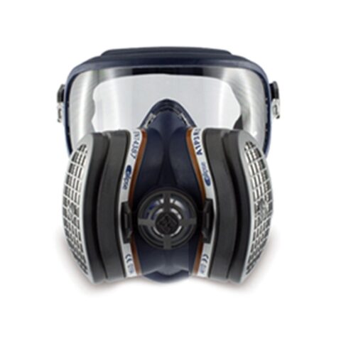 Maschera ELIPSE INTEGRA con visiera e filtri sostituibili A1 P3