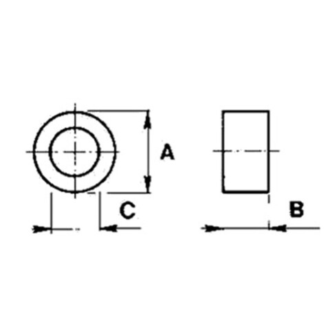TAARUP - Bushing 28x40 40.881.100 for 346003