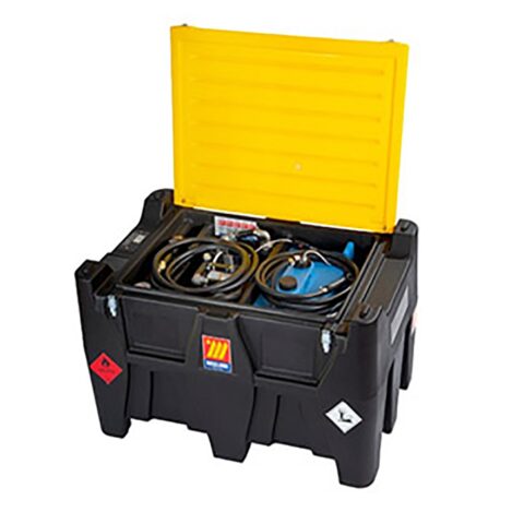 CONTENEUR POUR LE TRANSPORT DE DIESEL + ADBLUE