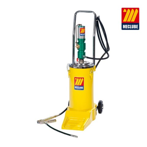 POMPE À GRAISSE PNEUMATIQUE SUR ROUES 16 KG