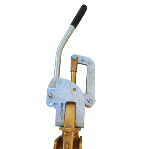 LEVIER D'OBTURATION AVANT 6" POUR OBTURATEUR MZ